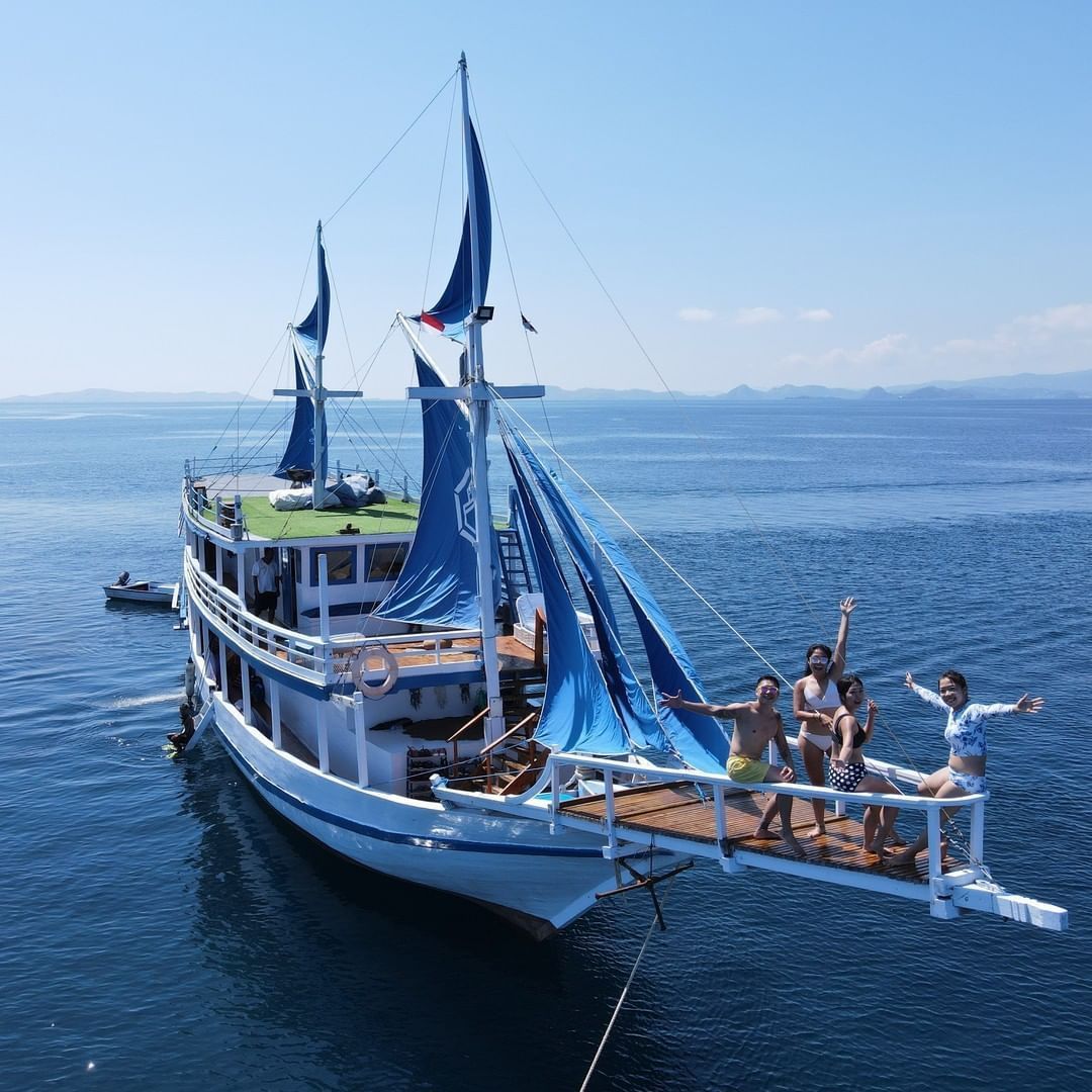 phinisi la nissa,komodo boat tour,phinisi labuan bajo